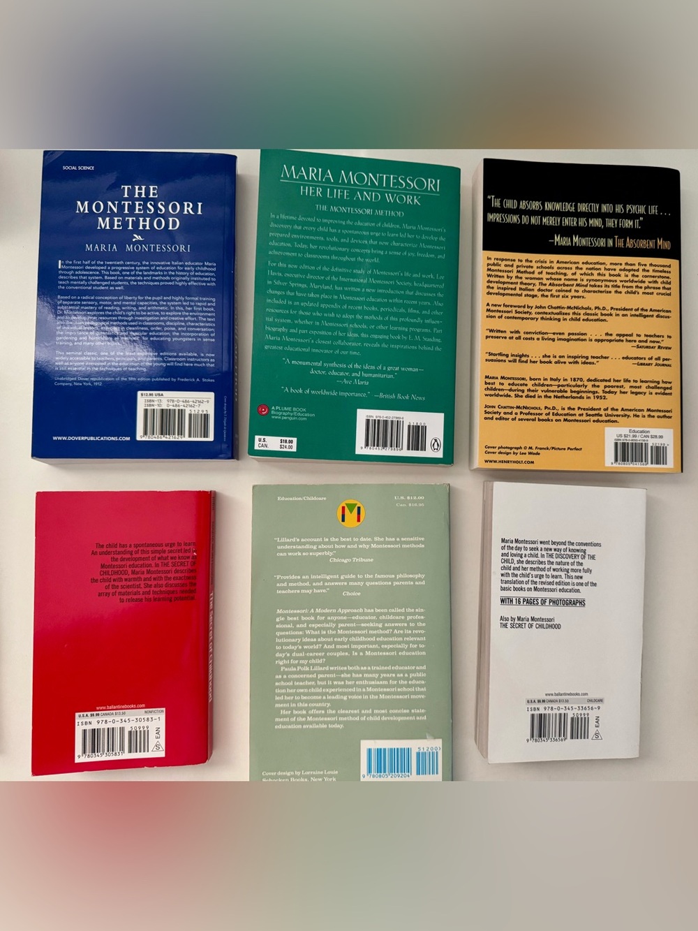 Montessori Book Bundle View 2